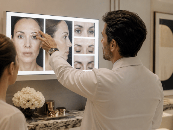 Brow lift photo Brow lift photo